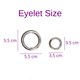 image 5 of FURNISHED Blackout Roller Blinds with Triple Round Eyelets Cut to Size Easy Fit Window Shade | Green | Green | (W) 150cm x (L) 210cm