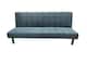 image 3 of The Tivona 2 Seater Sofa Bed in Grey, Silver or Navy | Grey | One Size