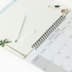 image 2 of 2026 Monthly Memo Board Calendar & Pen Seaside Design