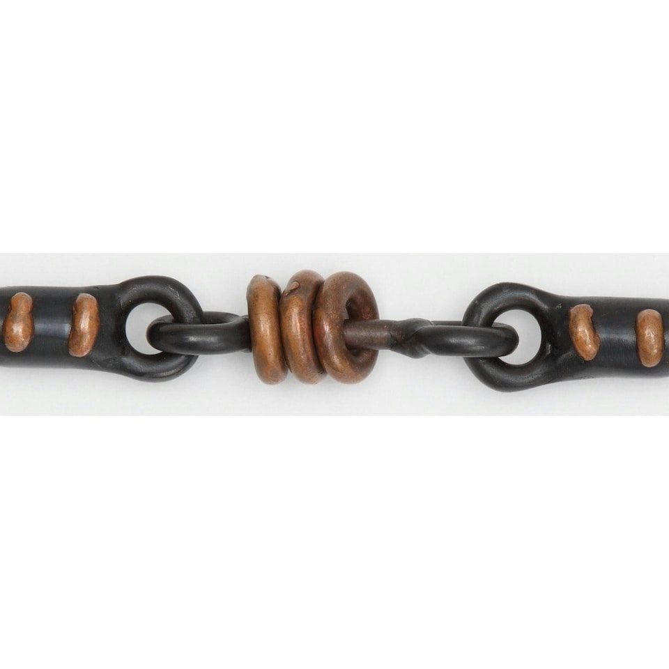 image 1 of Shires Sweet Iron Roller Horse Snaffle Bit - Black - 4.5in