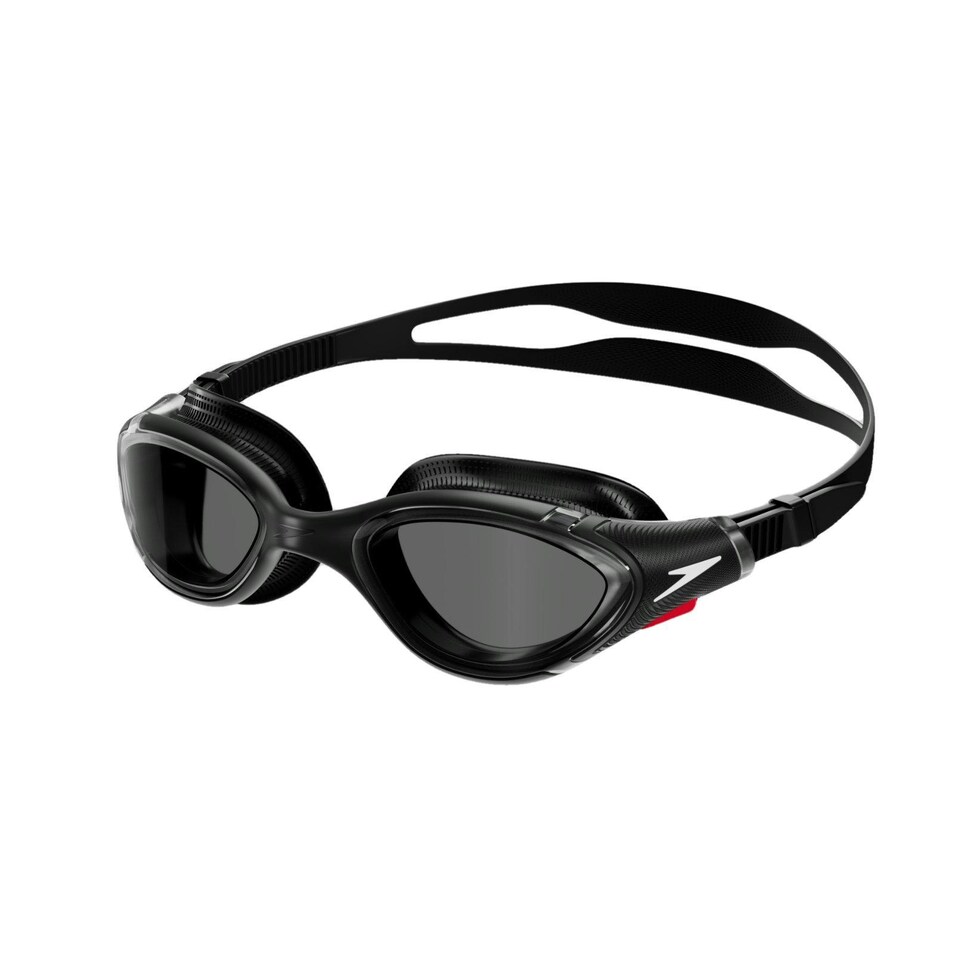 Speedo Mens Biofuse Swimming Goggles - Black/White/Smoke - One Size