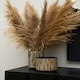 image 2 of Interiors by Premier Large Black & Cream Ceramic Planter for Home, Handcrafted Modern Tall Cylindrical Planter In Black and Cream Black