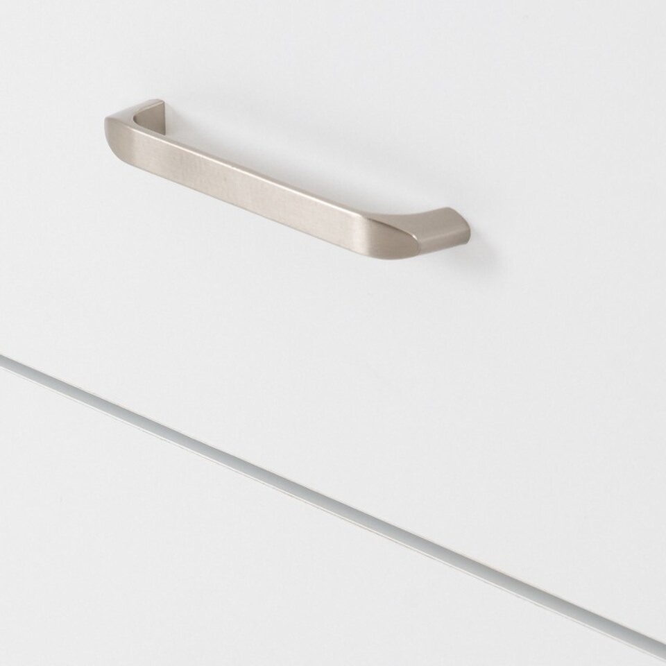 image 1 of Portland 3 Drawer Chest - L40 x W80 x H71.5 cm - White/Oak Effect