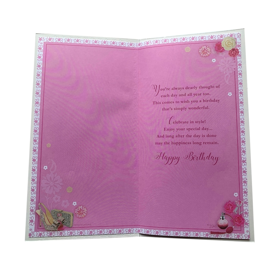 image 1 of With Love to My Wife Birthday Soft Whispers Card