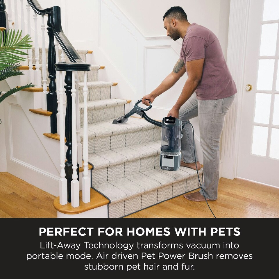 image 1 of Shark Anti Hair Wrap Plus Upright Pet Vacuum NZ780UKT