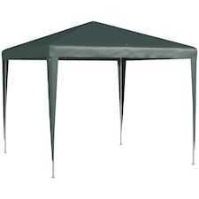 Outsunny Garden Gazebo Marquee Party Tent Wedding Canopy Patio Green 2.7 x 2.7m