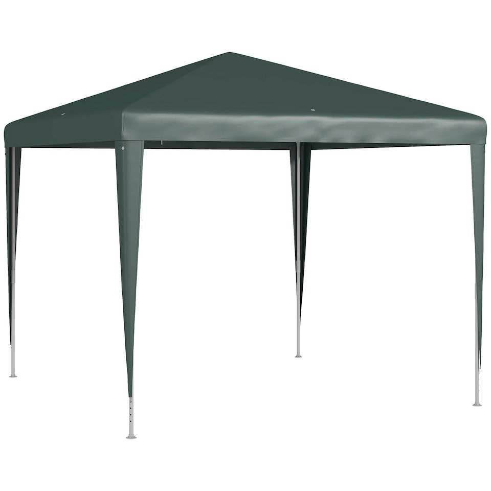 image 1 of Outsunny Garden Gazebo Marquee Party Tent Wedding Canopy Patio Green 2.7 x 2.7m