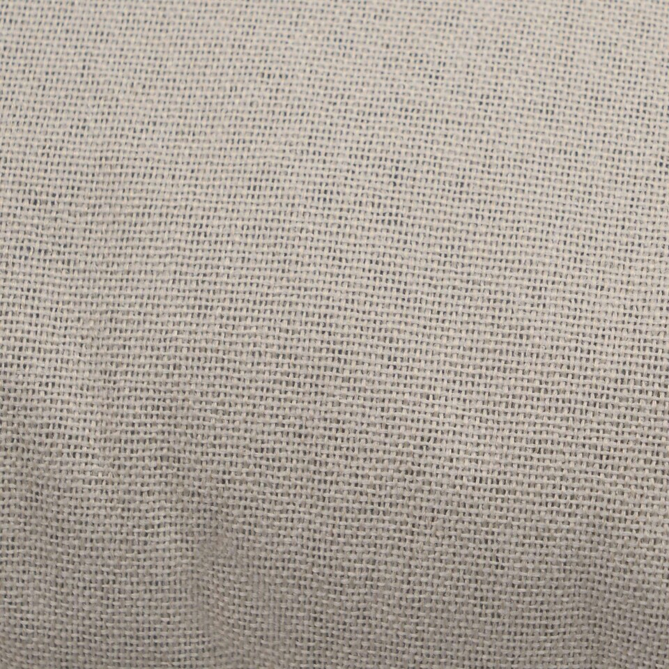 image 1 of OHS 2 x Soft Woven Textured Cushion Covers, 45x45cm - Natural