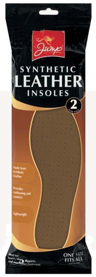 image 1 of 2 Pack Synthetic Leather Insoles