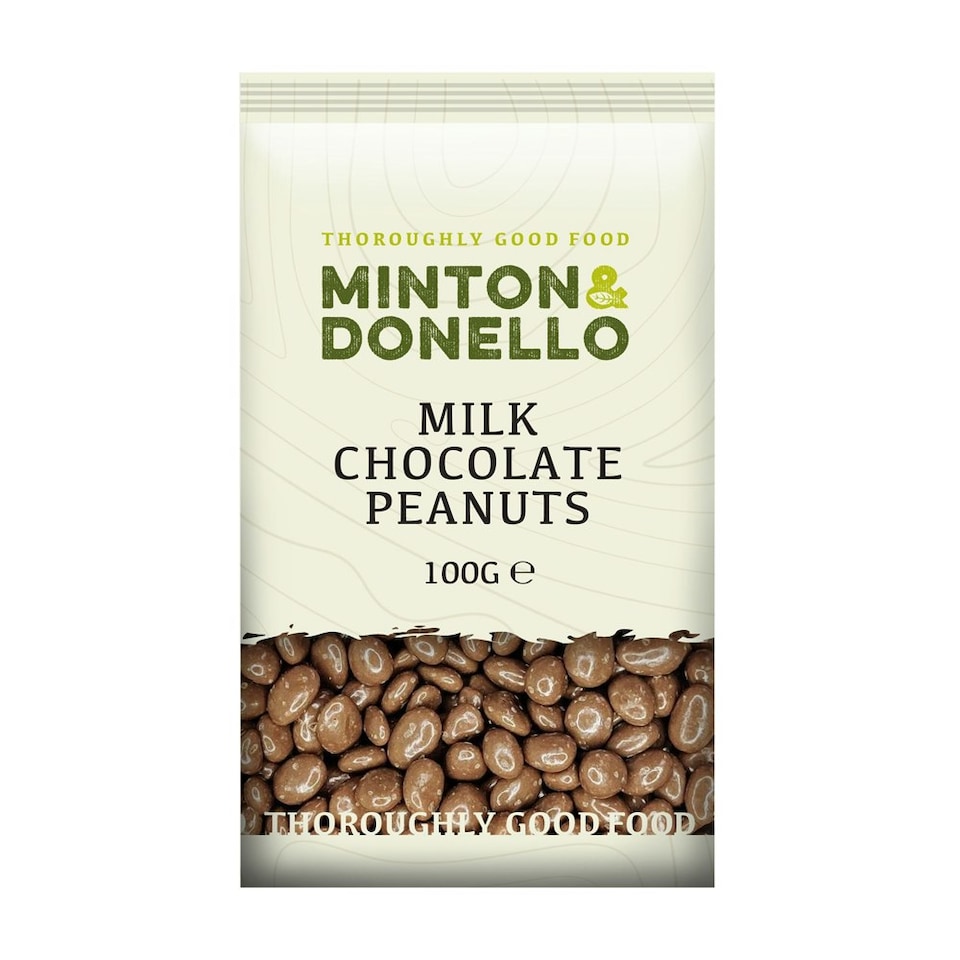 image 1 of Minton & Donello Milk Chocolate Peanuts 6 x 100g