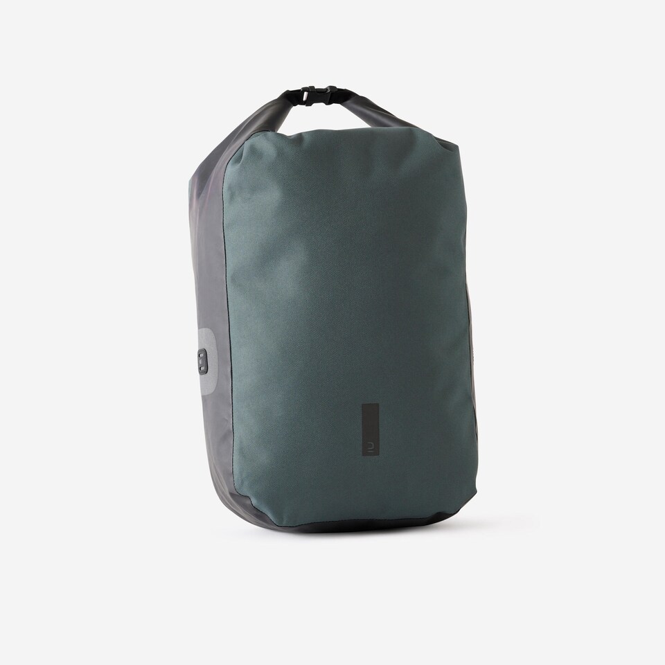 image 1 of Decathlon 20 L Waterproof Pannier Rack Bike Bag 500