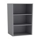image 8 of 3-Tier Cube Shelving Unit Brown | Unit Colour: Oak