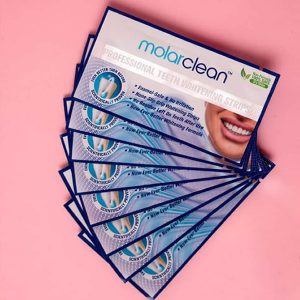 image 1 of Molarclean Teeth Whitening Strips