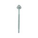 image 1 of Timco - Metal Construction Heavy Section Screws - Hex - EPDM Washer - Self-Drilling - Exterior - Silver Organic (Size 5.5 x 100 - 100 Pieces)