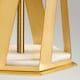 image 5 of Apollo Table Lamp with Round Shade, Brushed Brass