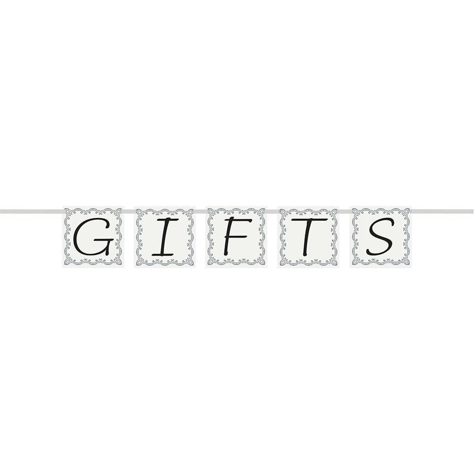 Unique Party Gifts Bunting - Black/White - One Size