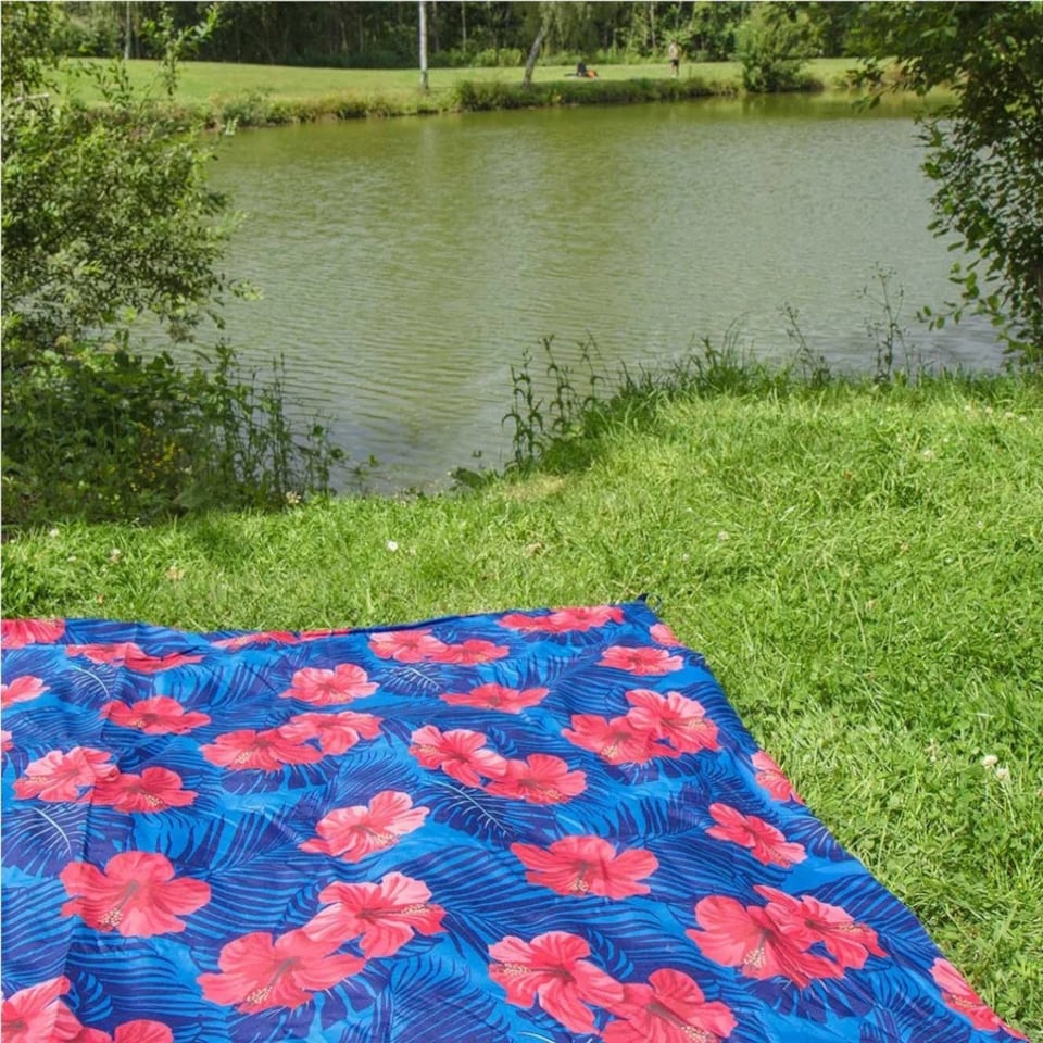 image 1 of Lifeventure Waterproof Picnic Blanket 150 x 150cm - Oahu Multi | 150 x 150cm