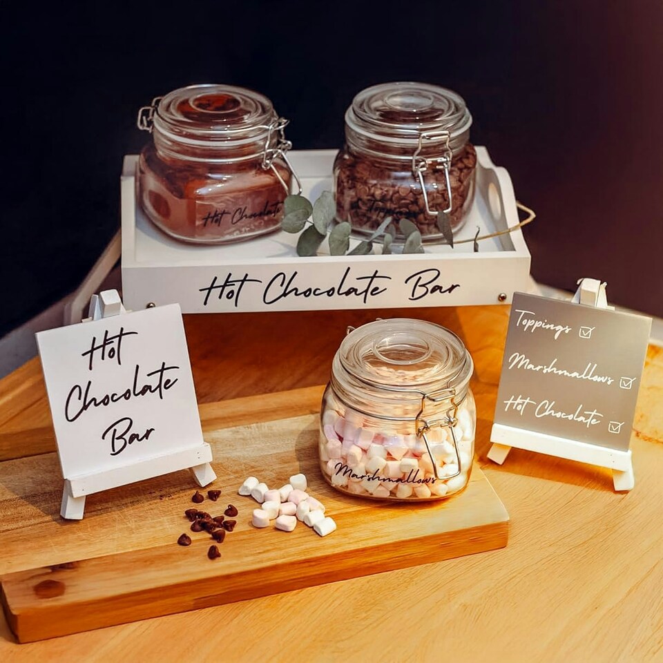 image 1 of Marco Paul Hot Chocolate Station Set 6pc