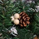 image 5 of Premier 270cm (9ft) Christmas Garland Decoration Snow Tips White Berries & Cones