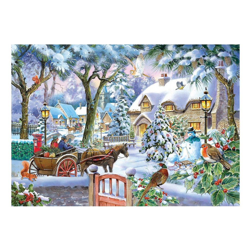 image 1 of The House of Puzzles, Almost Home - BIG 500 Piece Jigsaw Puzzle