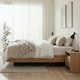 image 5 of Koping Double 4ft6 Gas Lift Ottoman Bed with Underbed Storage in Natural Pine