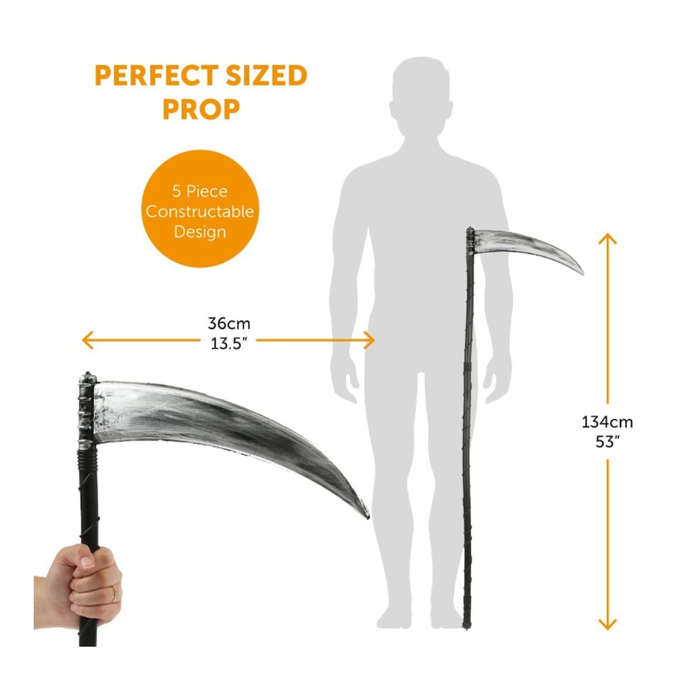 image 1 of Glow in the Dark Reaper Costume | Black | S