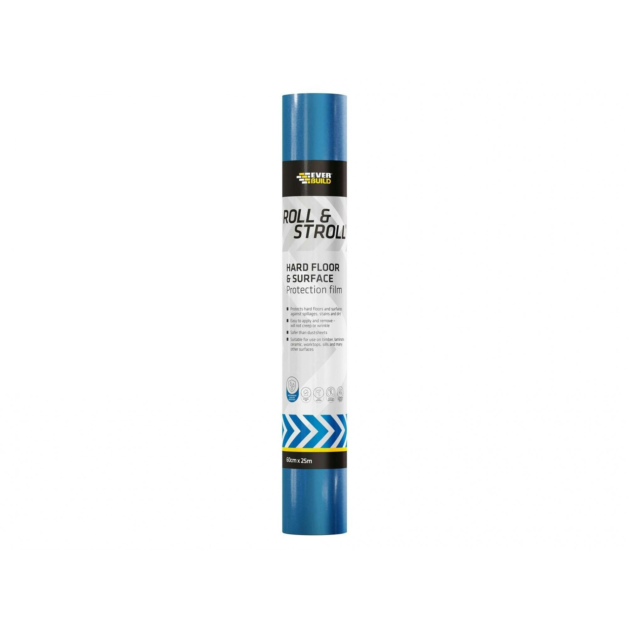Everbuild Sika Roll & Stroll Hard Surface Protector - Multi Colour - 600m x 25m
