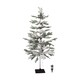 image 10 of 4ft (1.2m) Light up Pine Needle Christmas Tree with 150 Warm White LEDs