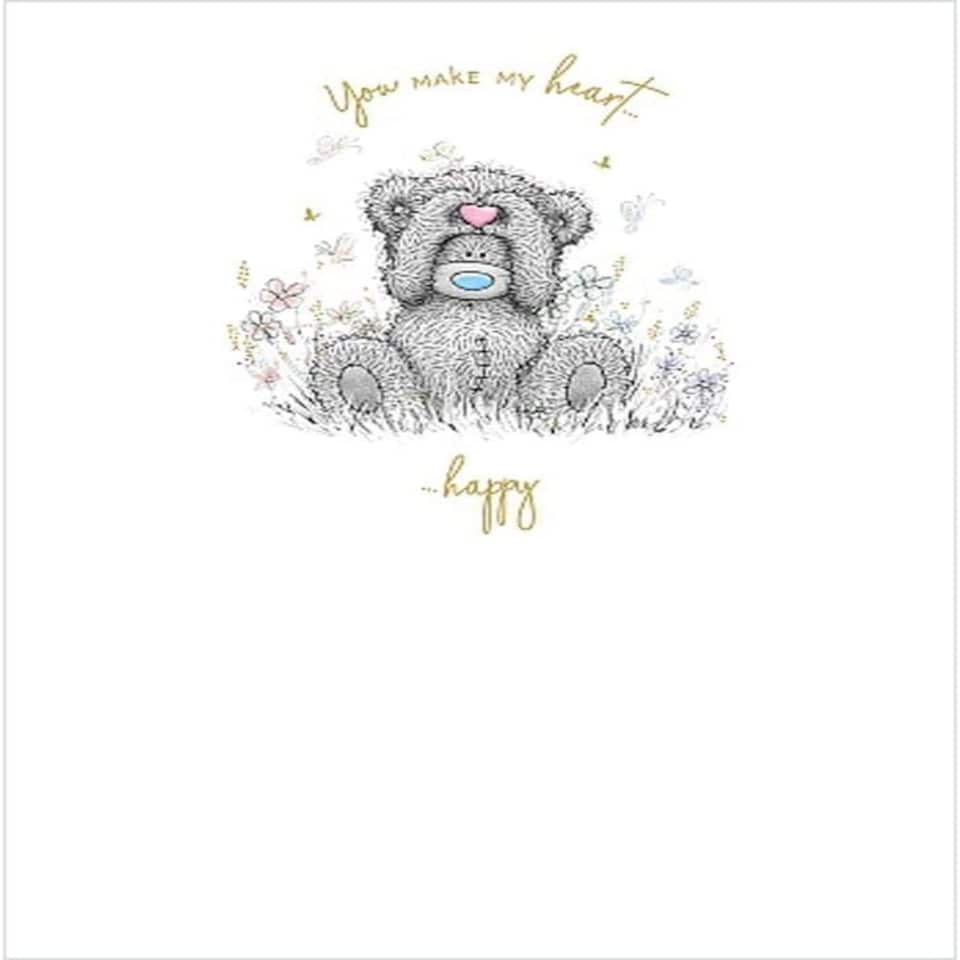 image 1 of Me To You Bear Bear Holding Heart Card