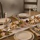 image 2 of OHS Autumnal Pumpkin Velvet Artificial Faux Home Table Mantle Decor Garland