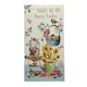 image 1 of From Both Of Us Chicks And Eggs Floral Easter Card