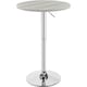 image 1 of Yaheetech  Adjustable Pub Round Table