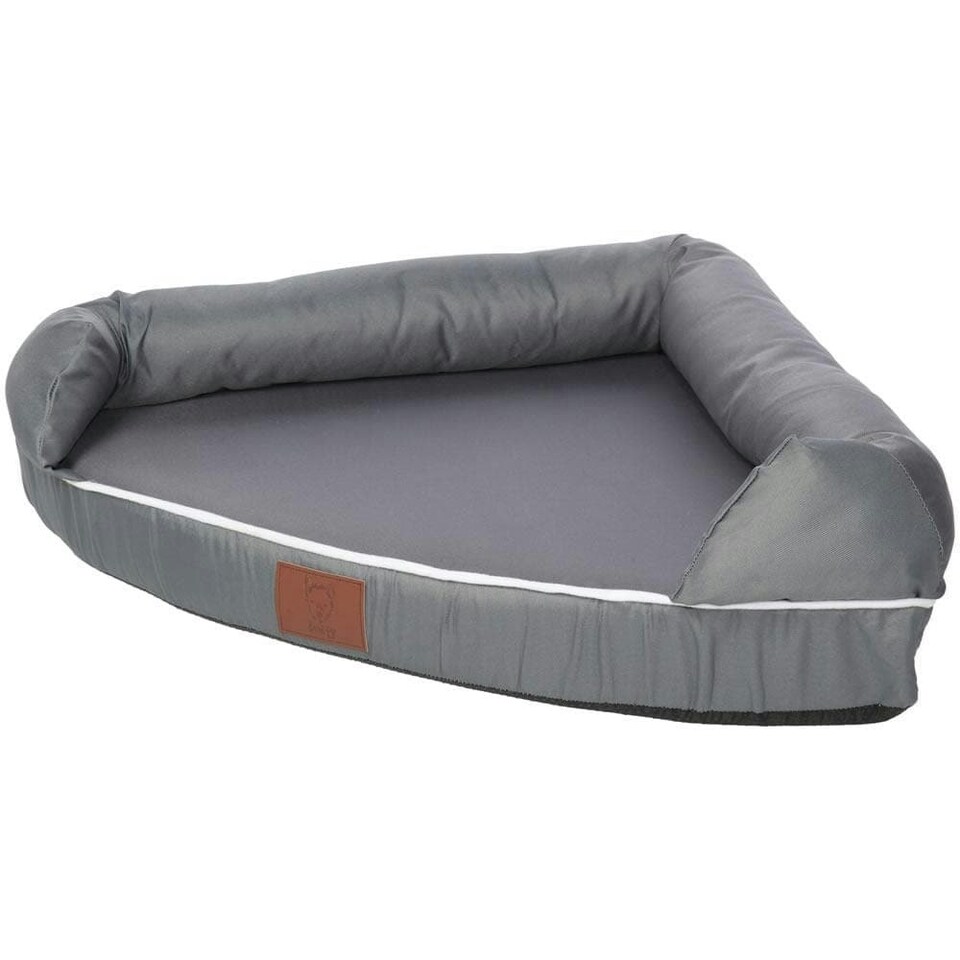 image 1 of Cosy Corner Couch Dog Bed Grey | M