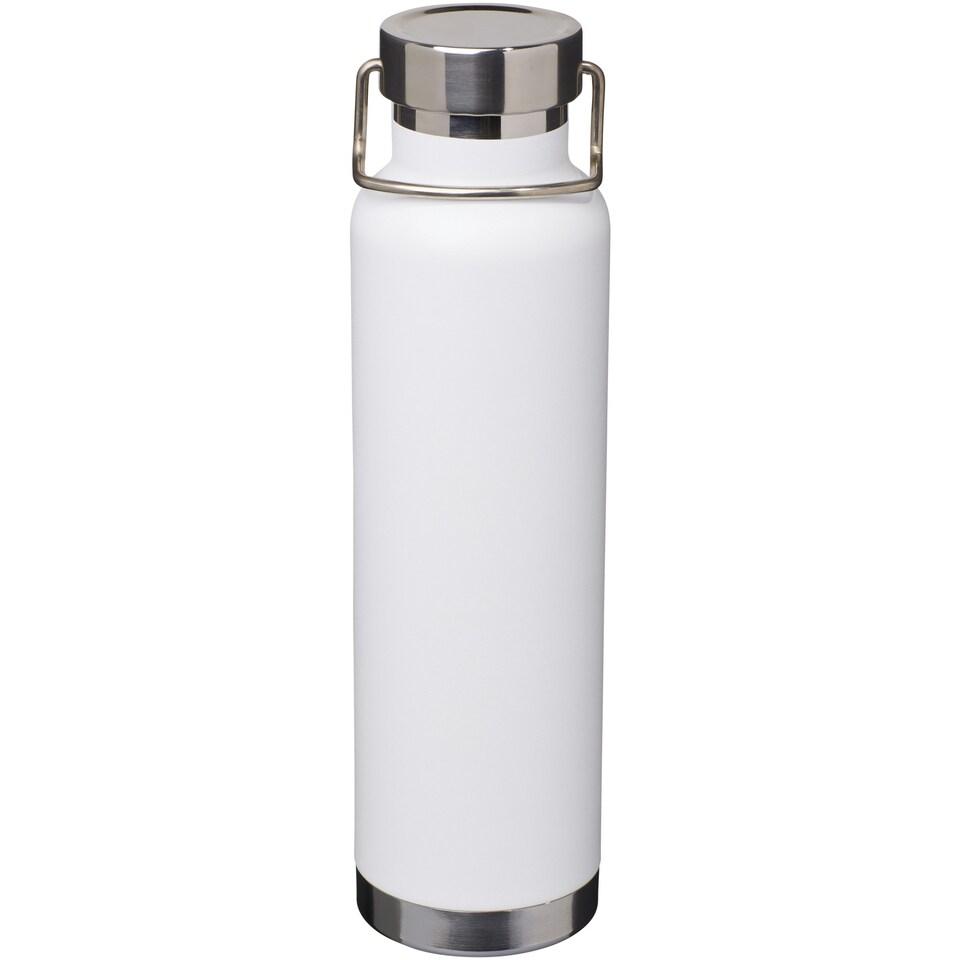 Avenue Thor Copper Vacuum Insulated Bottle - White - 27.2 x 7.2 cm