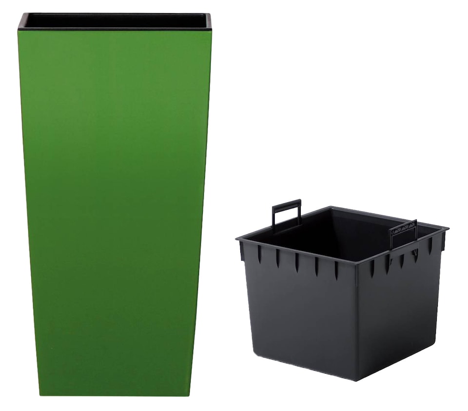 image 1 of Urbi 26.5cm Square Plastic Planter Pot for Indoor & Outdoor Use