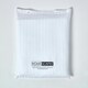 image 5 of Homescapes White Egyptian Cotton Satin Stripe Flat Sheet 330 TC, Super King White | Super King