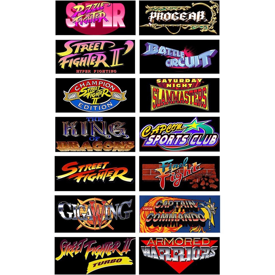 image 1 of Arcade1Up Street Fighter Turbo Legacy Yoga Flame 14-in-1 Wifi Enabled Arcade Machine | Orange