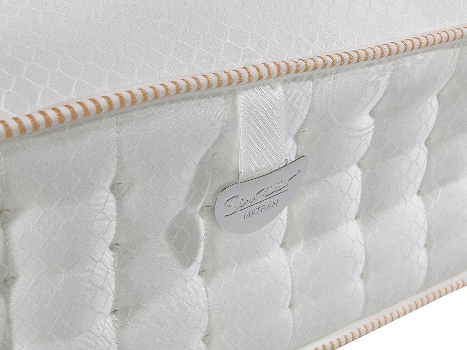 image 1 of Sareer Pocketo 5000 Pocket Sprung Cool Blue Memory Foam Mattress 5FT | White | King
