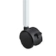 image 5 of Yaheetech 118.5 cm Flight Cage with Rolling Stand and Slide-out Tray White