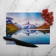 image 2 of Panoramic view of the Mt. Schreckhorn and Wetterhorn Designer Glass Chopping Board | Multi