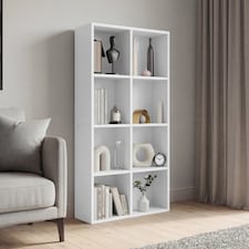 Vida Designs 8 Cube Storage Unit, White