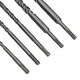 image 2 of 5pc SDS Masonry Metric Drills For Bricks Blocks Concrete 10 - 25mm 450mm Long