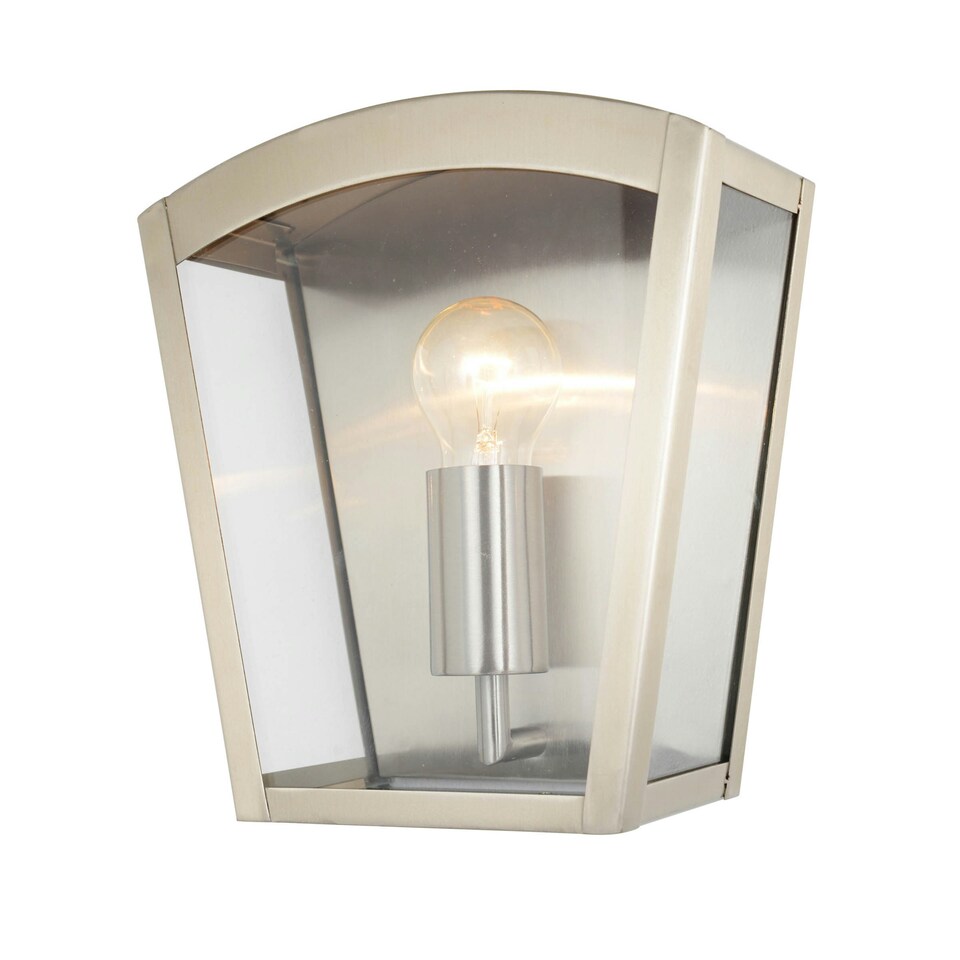 image 1 of BHS Kerr Outdoor Wall Light, Stainless Steel