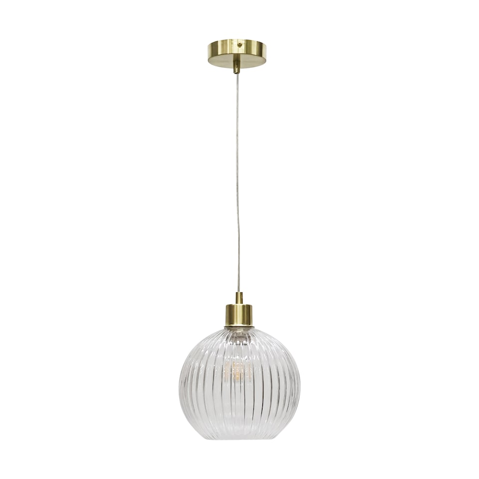 image 1 of Carss - Satin Brass Ceiling Pendant Flex Suspension Kit for Shades | Gold | Satin brass plate | Small | 1
