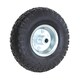 image 3 of 4x 10" Pneumatic Sack Truck Trolley Wheel Replacement Tyre Set