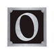 image 1 of Rowan 0 House & Gate Number - Black/Silver - One Size