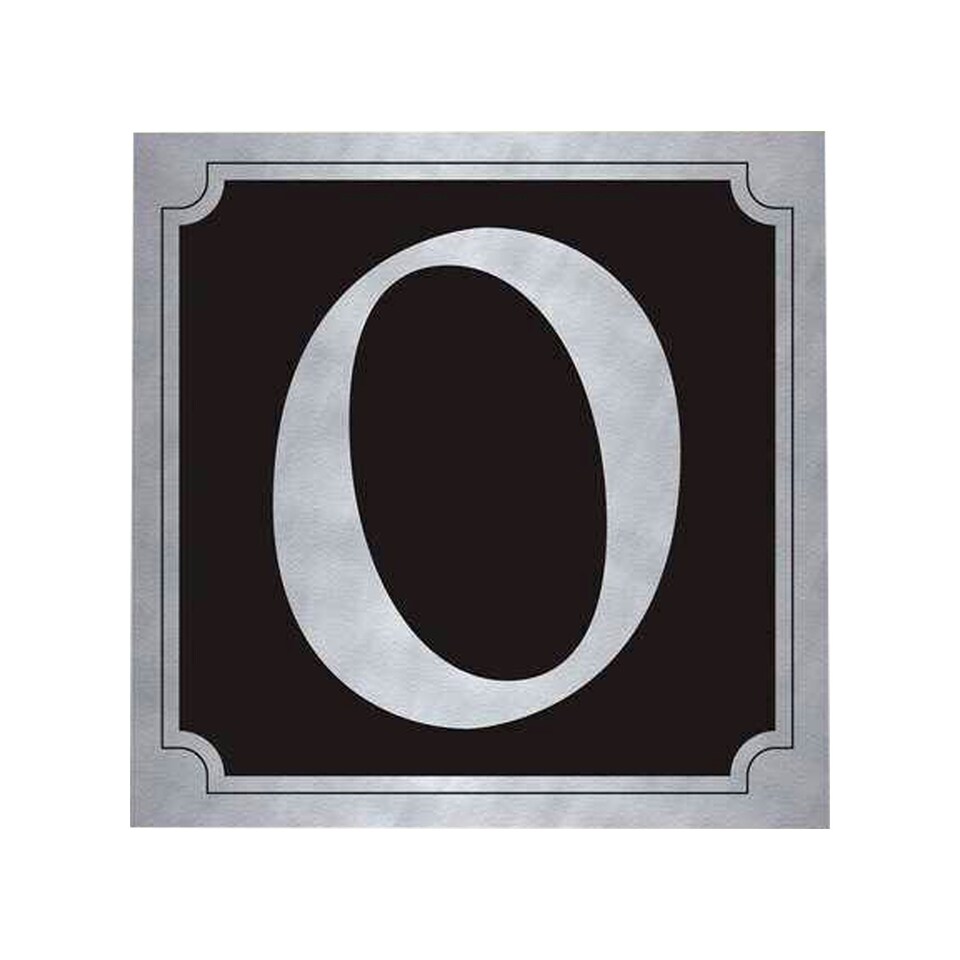 image 1 of Rowan 0 House & Gate Number - Black/Silver - One Size