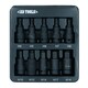 image 2 of Metric Impacted Short Stubby Hex Allen Key Sockets 1/2" Drive 4 - 19mm 10pc