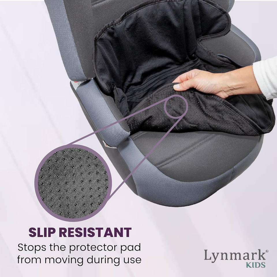 image 1 of Lynmark® Potty Training Car Seat Protector Cover No Buckle Hole | Black | 1