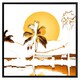image 2 of Sunset (Picture Frame) Grey | L